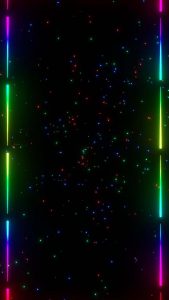 Galaxy Rainbow Frame iPhone Wallpaper HD