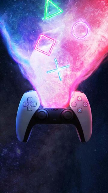 Gamer Space iPhone Wallpaper HD