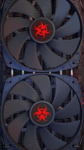 Gaming GPU Fans iPhone Wallpaper HD
