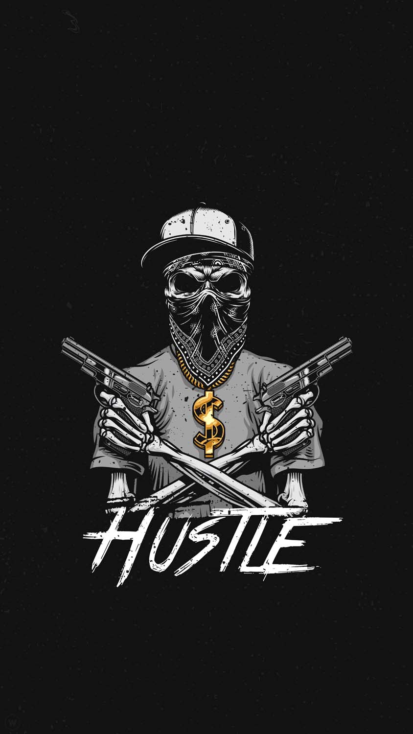 Hustle iPhone Wallpaper HD 1