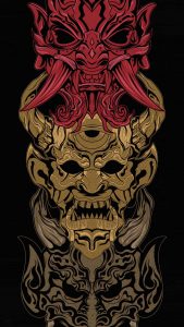 Japan Monsters iPhone Wallpaper HD