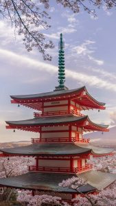 Japan Temple iPhone Wallpaper HD