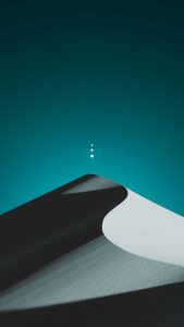 Moon Trio iPhone Wallpaper HD