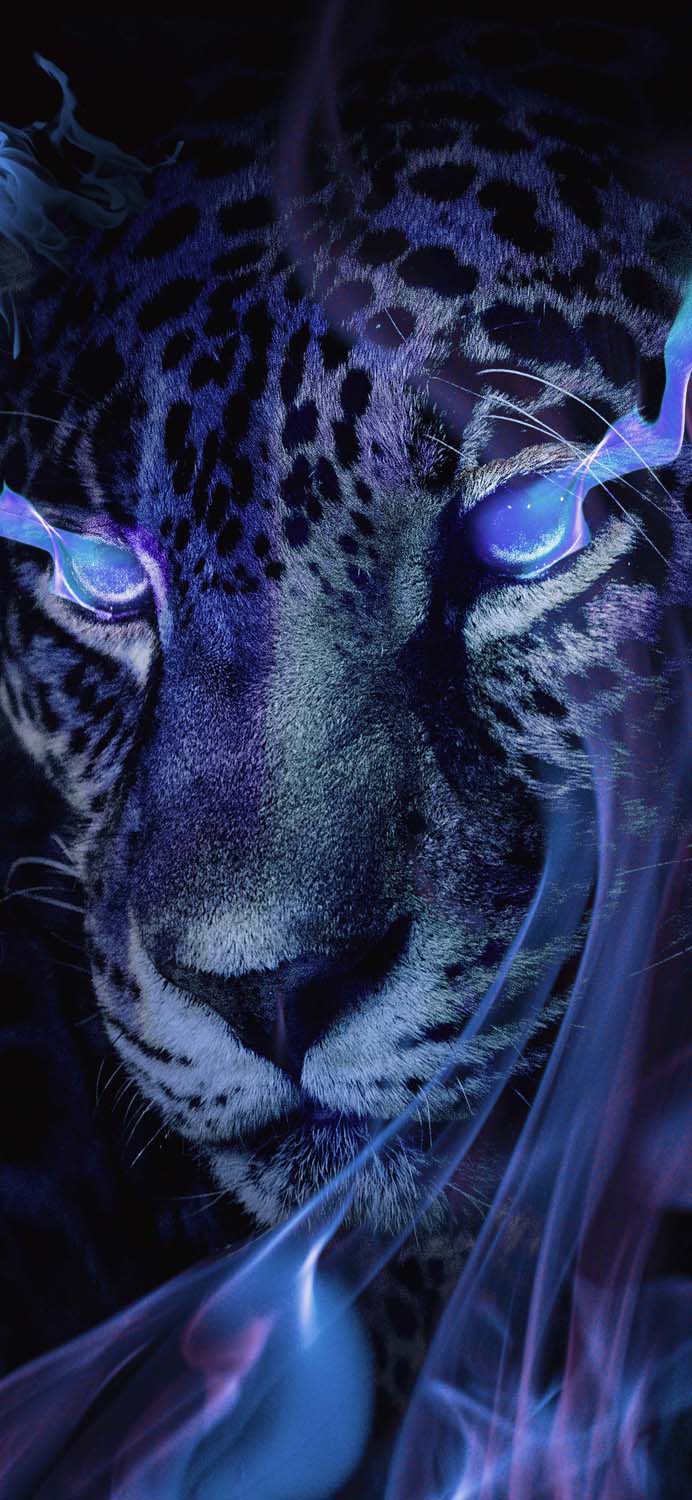Mystical Panther iPhone Wallpaper HD