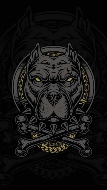 Pitbull iPhone Wallpaper HD