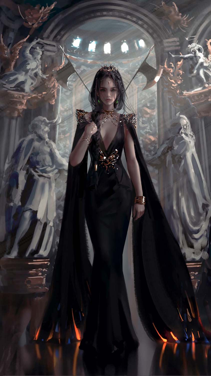 Queen of Darkness iPhone Wallpaper HD