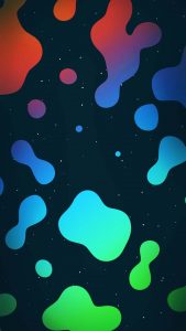 Rainbow Lava Lamp iPhone Wallpaper HD