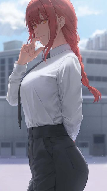 Redhead Anime iPhone Wallpaper HD