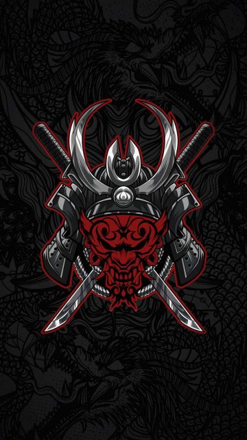 Samurai Art iPhone Wallpaper HD