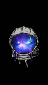 Space Helmet iPhone Wallpaper HD