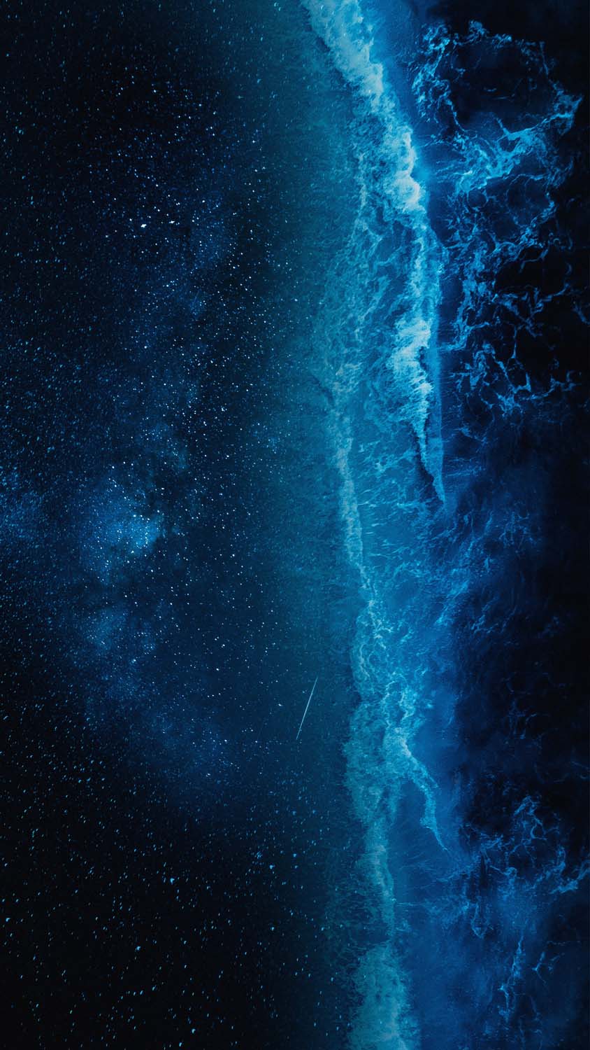 Space Ocean iPhone Wallpaper HD