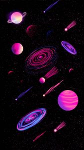Space Story iPhone Wallpaper HD