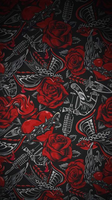 Tattoo Artist iPhone Wallpaper HD