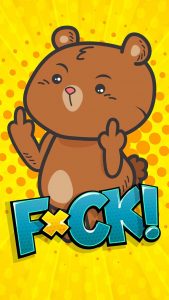 Teddy Bear F ck iPhone Wallpaper HD
