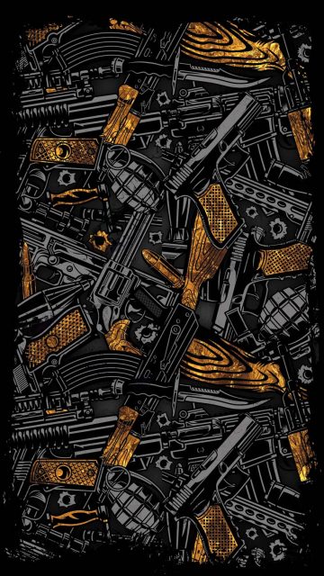 Weapon Box iPhone Wallpaper HD