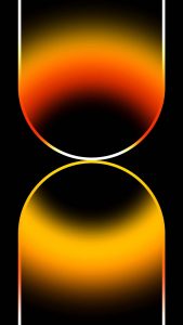 iPhone 14 Pro Wallpaper Gold Black