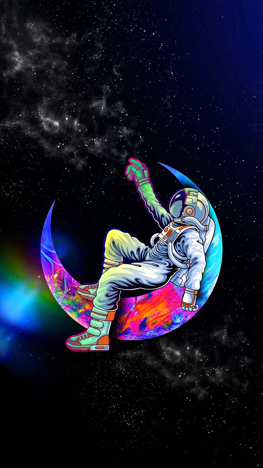 Astronaut Dreams iPhone Wallpaper HD