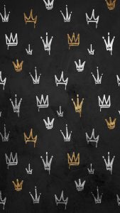 Crown Pattern iPhone Wallpaper HD