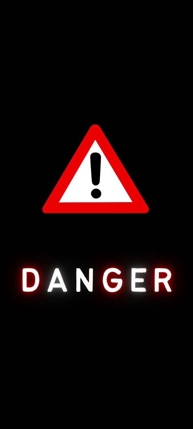 Danger iPhone Wallpaper HD