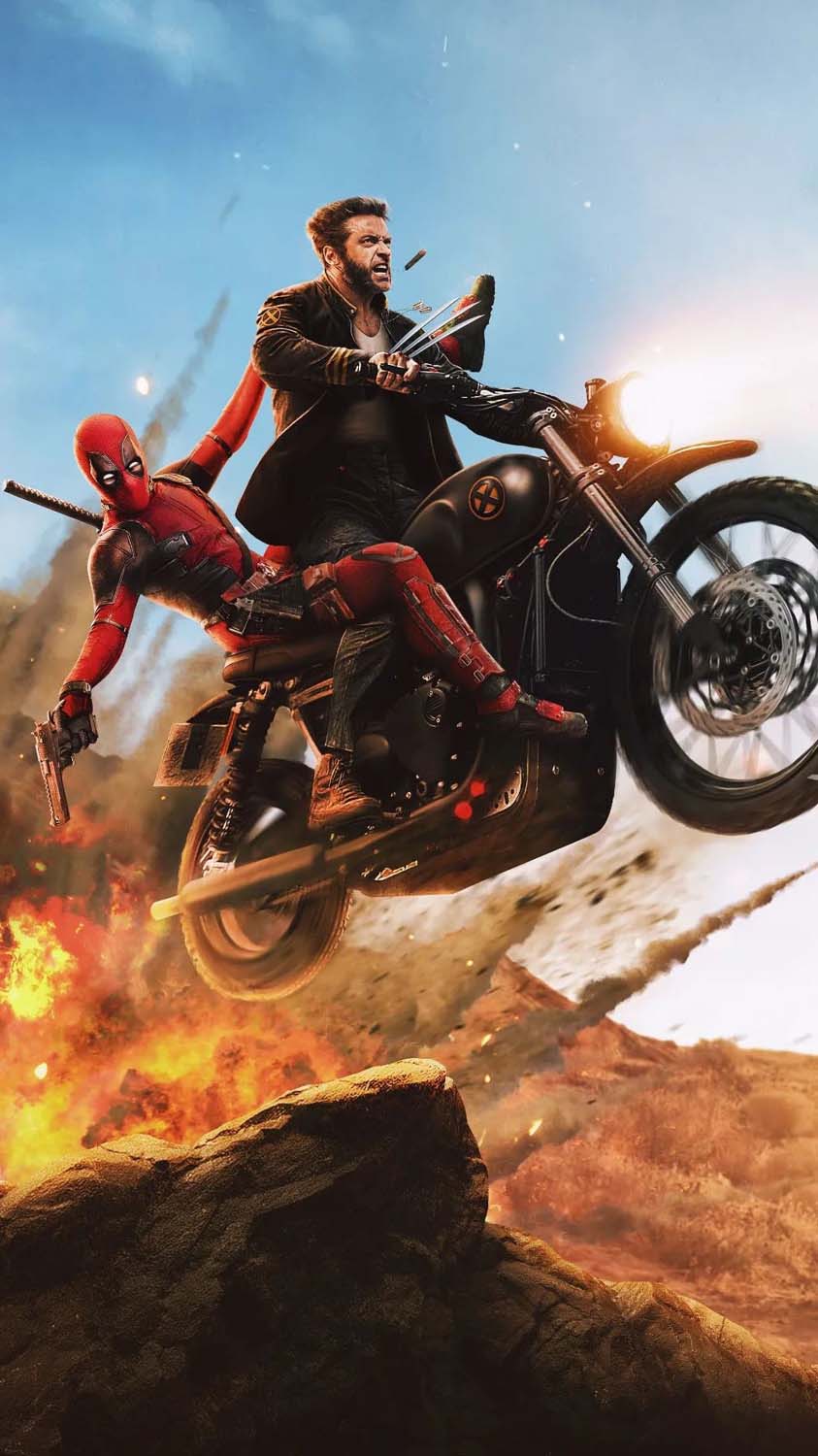 Deadpool 3 Logan iPhone Wallpaper HD