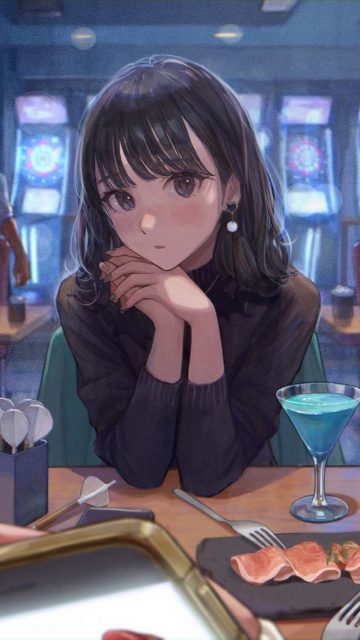 Dinner Date iPhone Wallpaper HD