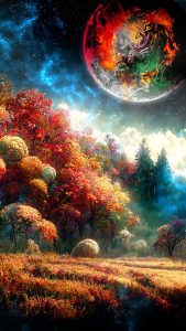 Elysium Planet iPhone Wallpaper HD