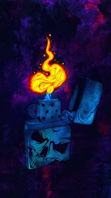 Ghost Lighter iPhone Wallpaper HD