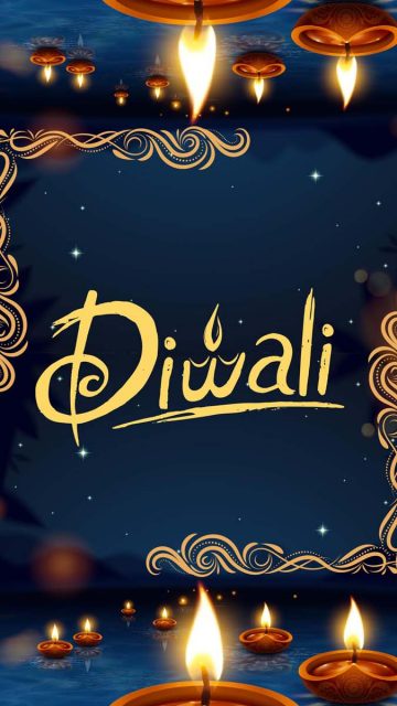 Happy Diwali 4K iPhone Wallpaper HD