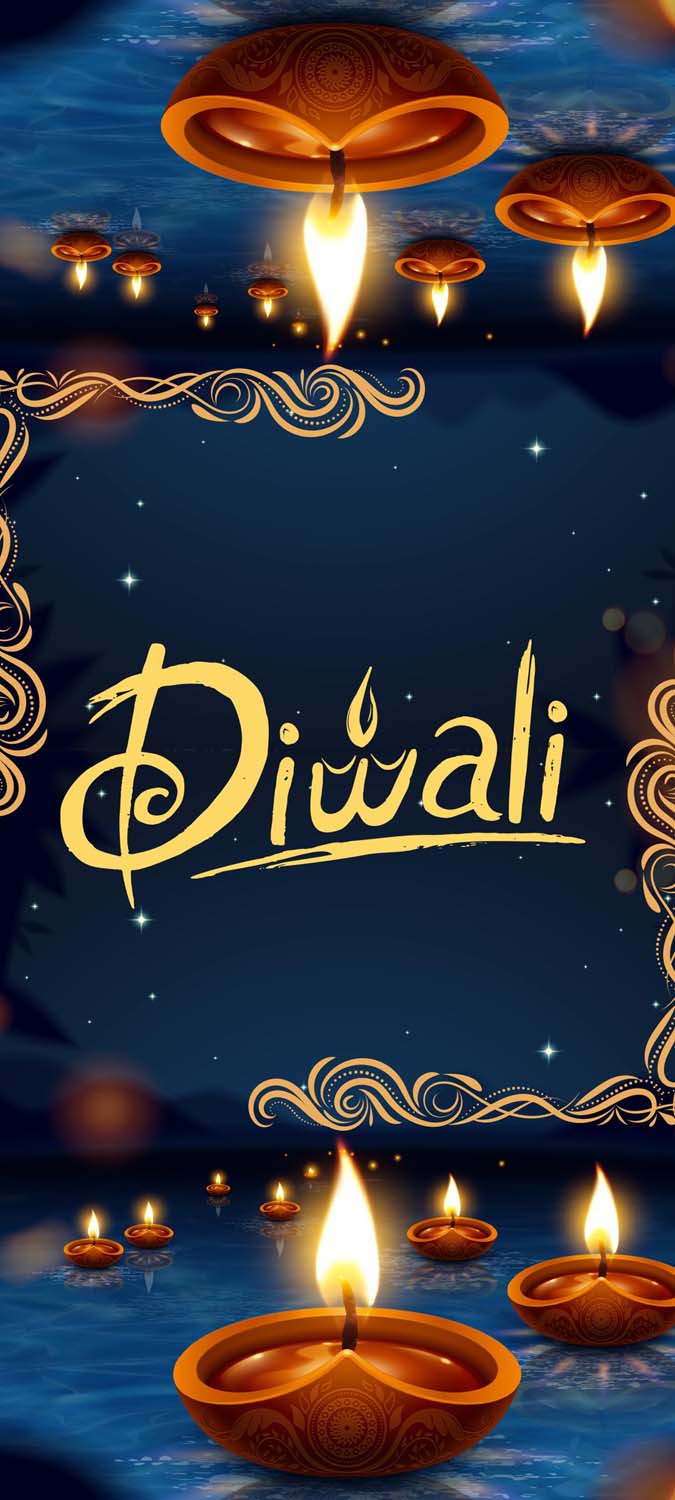 Happy Diwali 4K iPhone Wallpaper HD