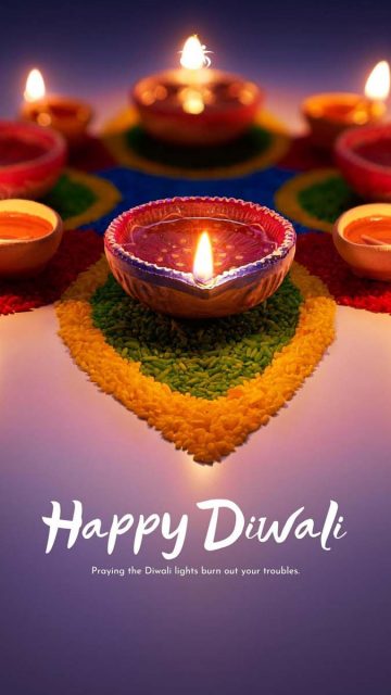 Happy Diwali Festival iPhone Wallpaper HD