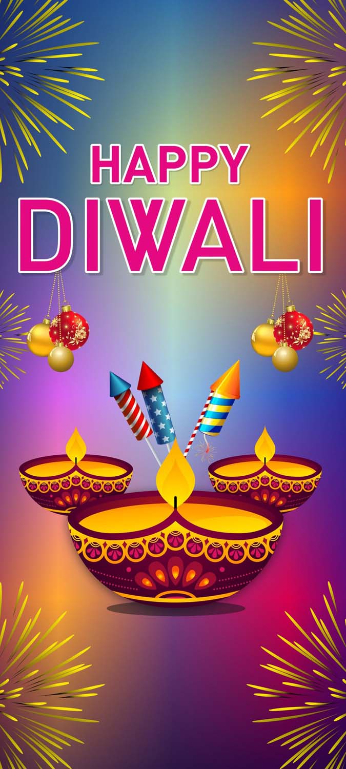 Happy Diwali iPhone Wallpaper HD