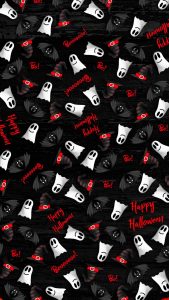 Happy Halloween Texture iPhone Wallpaper HD