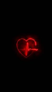 Heart Beating iPhone Wallpaper HD