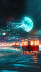 Jellyfish World iPhone Wallpaper HD