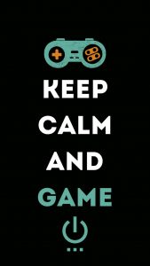 Keep Calm and Game iPhone Wallpaper HD
