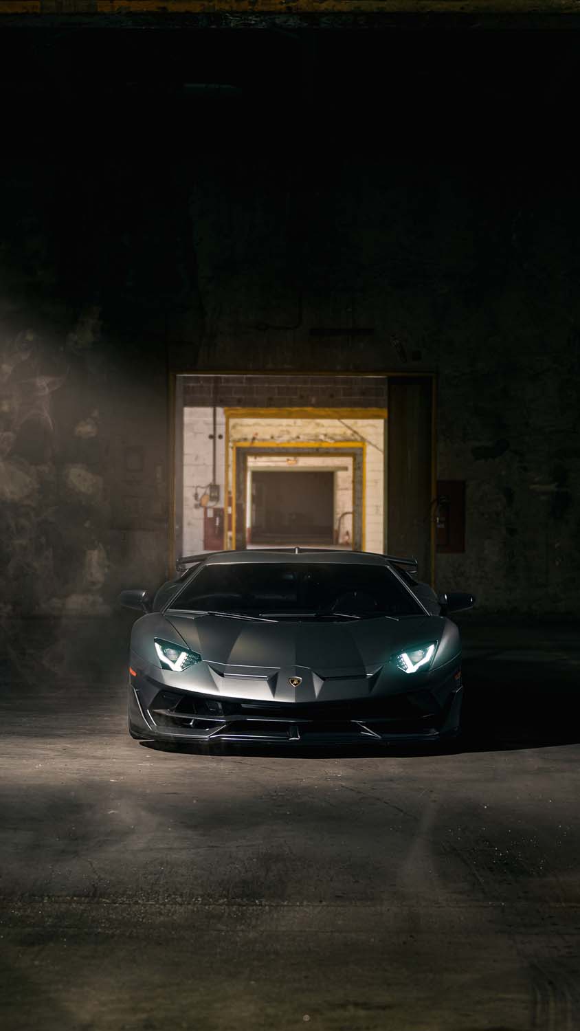 Lamborghini Aventador SVJ iPhone Wallpaper HD