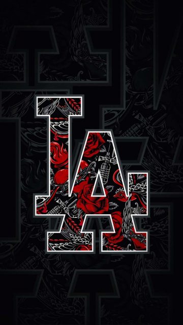 Los Angeles Tattoo Art iPhone Wallpaper HD