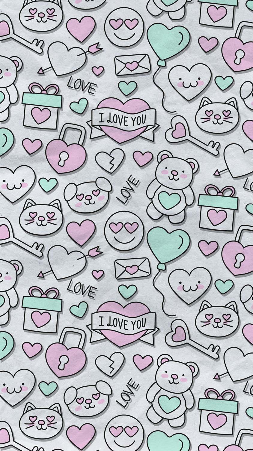 Love is in the Air iPhone Wallpaper HD