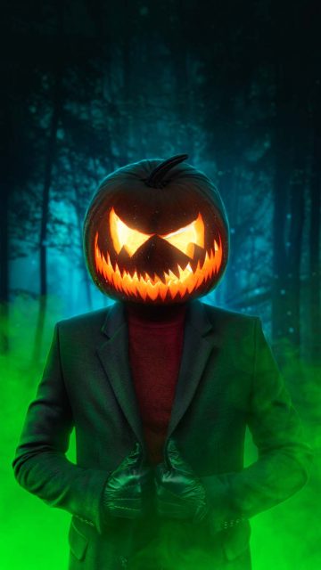 Mr Pumpkin iPhone Wallpaper HD