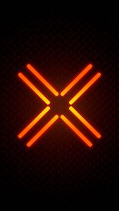 Neon Metal iPhone Wallpaper HD