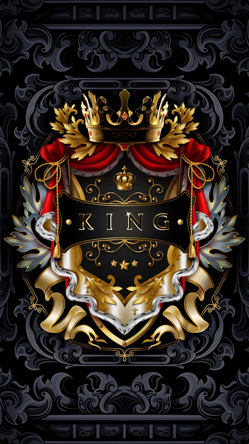 Royal King iPhone Wallpaper HD