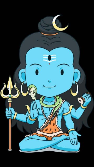 Shiva Cute iPhone Wallpaper HD