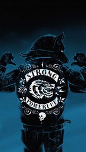 Strong Wolf iPhone Wallpaper HD