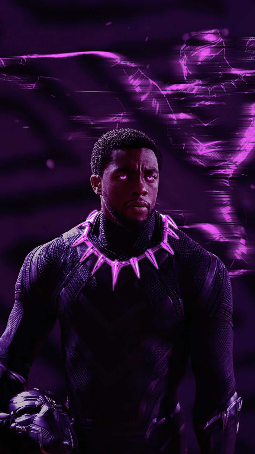 T Challa Black Panther Wakanda Forever iPhone Wallpaper HD