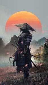 The Old Samurai iPhone Wallpaper HD