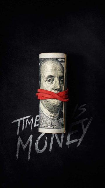 Time is Money iPhone Wallpaper HD