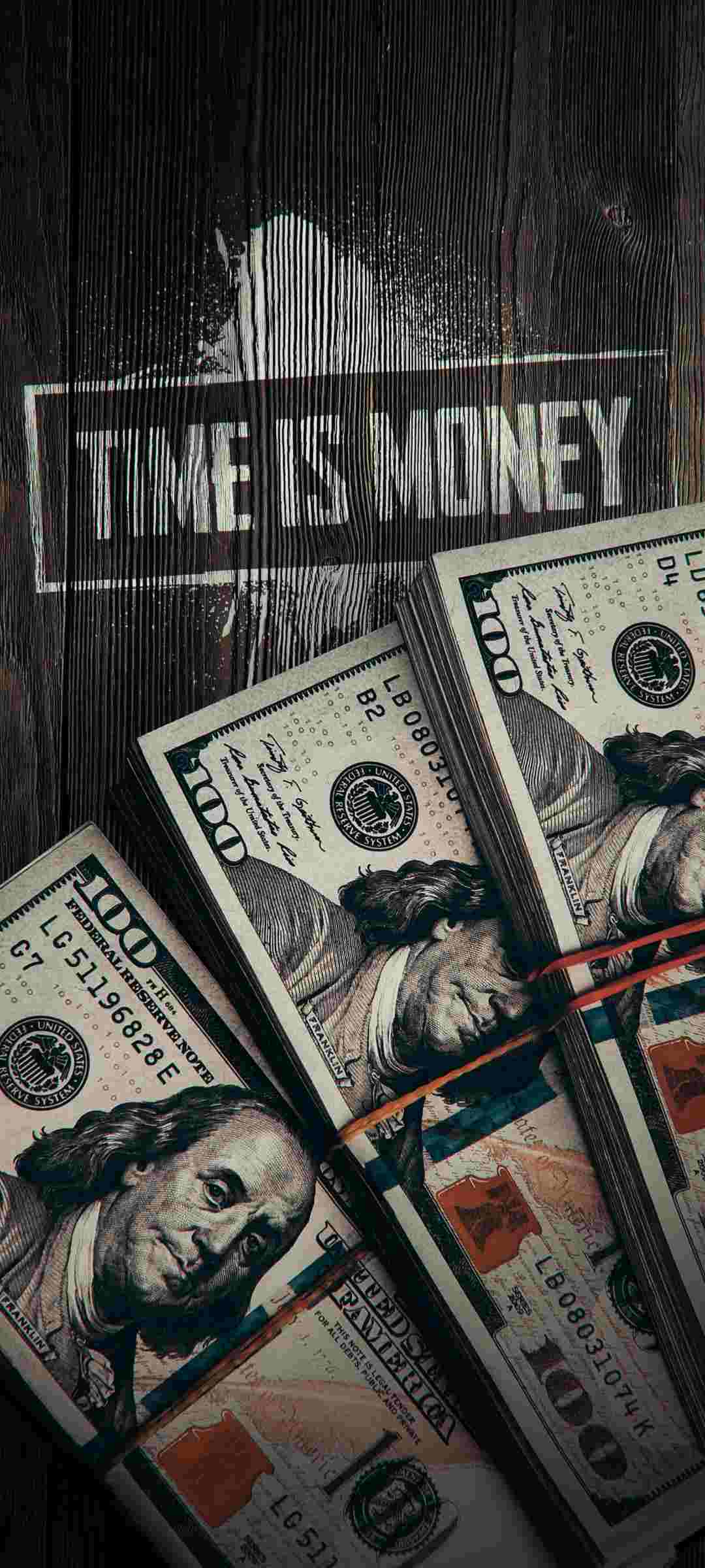 Time is money 4K iPhone Wallpaper HD