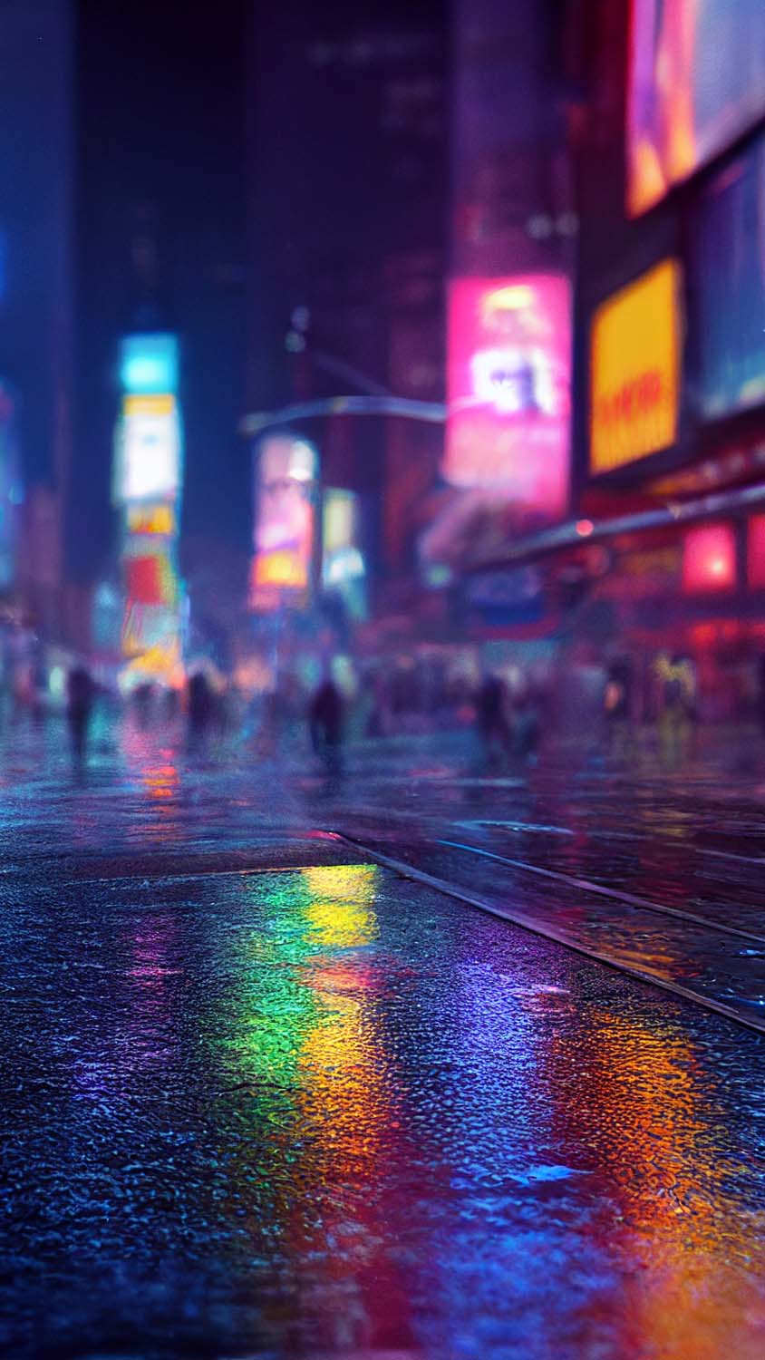 Times Square iPhone Wallpaper HD