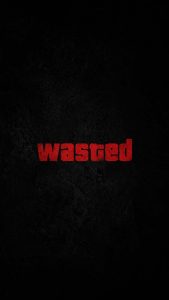Wasted iPhone Wallpaper HD