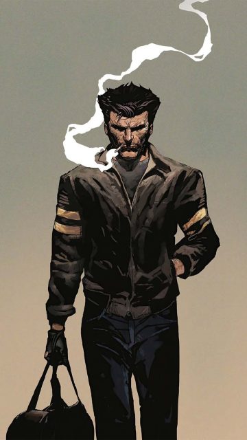 Wolverine Coming Back iPhone Wallpaper HD